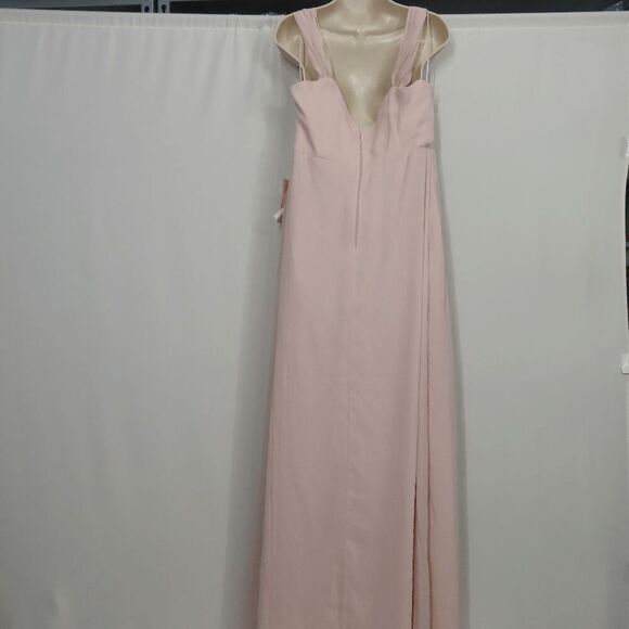 Birdy Grey Pale Blush Spence V-Neck Convertible Dress Large - Picture 4 of 10